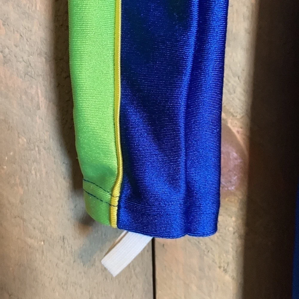 Vintage Henderson Aquatics wetsuit Blue and green Size XS - Picture 6 of 9